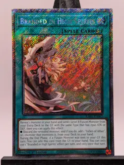 Branded in High Spirits 1st Edition [Platinum Secret Rare] RA05-EN067 Yu-Gi-Oh! - Image 1