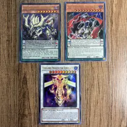 Yu-Gi-Oh! ARC-V Manga Promotional Cards (3) (YA01, YA06, YA07) Ultra Rare LP - Image 1