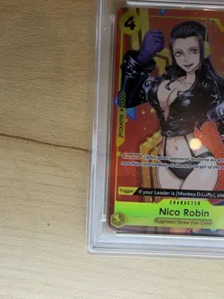 2026 ONE PIECE STARTER DECK ST29-EGGHEAD ALTERNATE ART #009 NICO ROBIN PSA 9 - Image 5