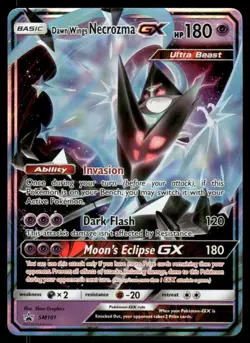 Pokemon Cards Dawn Wings Necrozma GX SM101 Sun & Moon Promo Holo NM - Image 1