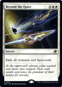 Beyond the Quiet Edge of Eternities - Magic MTG NM - Image 1