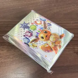 Eevee Card Sleeves - Prismatic Evolution Elite Trainer Box : 65 Sleeves Pokemon - Image 1