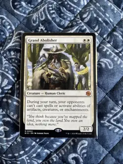 Grand Abolisher Magic: The Gathering Card Outlaws of Thunder Junction MTG NM - Image 1