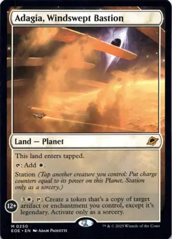Adagia, Windswept Bastion Edge of Eternities - Magic MTG NM - Image 1