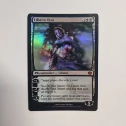MTG Liliana Vess Duel Decks: Garruk vs Liliana 32/63 Foil Mythic - Image 1