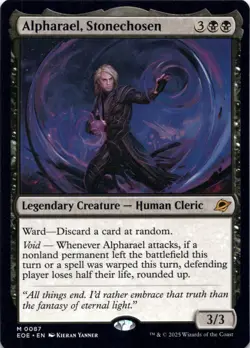 Alpharael, Stonechosen Edge of Eternities - Magic MTG NM - Image 1
