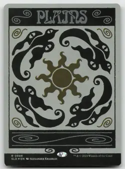 Plains (Rainbow Foil) R Foil Secret Lair Drop Series 888 NM - Image 1