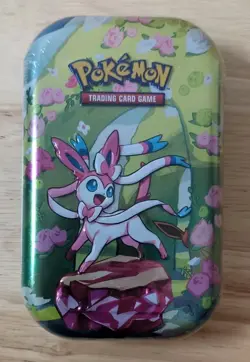 Pokemon Scarlet & Violet Prismatic Evolutions Mini Tin - Sylveon - Sealed - Image 1