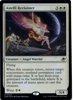 Astelli Reclaimer (Foil) Edge of Eternities - Magic MTG NM - Image 1