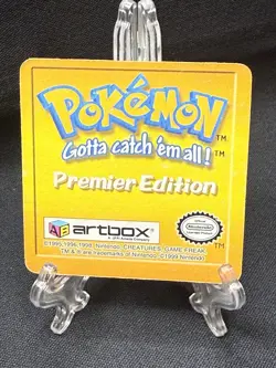 Pokemon Artbox Action Flipz 1999 Premier Edition Pikachu Raichu Lenticular 3D - Image 3