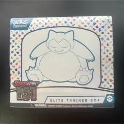 Pokemon TCG Scarlet & Violet 151 Elite Trainer Box(ETB)Snorlax English 2023 - Image 1