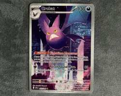 Crobat Illustration Rare 093/086 Me04: Chaos Rising Pokemon TCG NM/MINT - Image 1