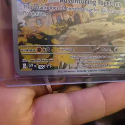 Pokemon TCG Pikachu Svp Black Star Promos SVP027 Holo Promo Promo - Image 3