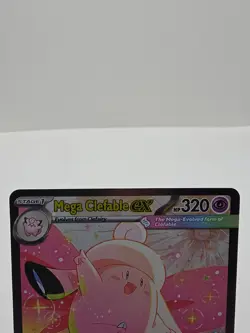 MEGA CLEFABLE EX POKEMON PERFECT ORDER SPECIAL ILLUSTRATION RARE HOLO 119/088 - Image 2