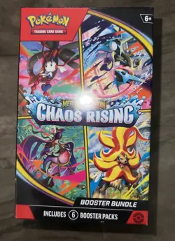 Pokemon Chaos Rising Booster Bundle Mega Evolution NEW FACTORY SEALED - Image 1