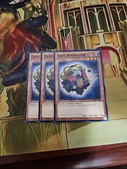 3X Dark Resonator HSRD-EN020 Common 1ST ED NM Yugioh - Image 1