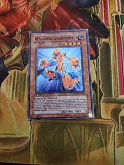 Machina Gearframe - SDMM-EN002 - Super Rare - 1st Edition LP Yugioh - Image 1