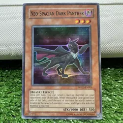 Neo-Spacian Dark Panther POTD-EN005 Unlimited Super Rare Power of the Duelist LP - Image 1