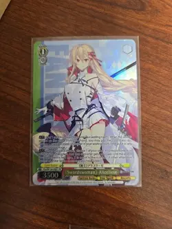 Weiss Schwarz "Swordswoman" Aliceliese PR Fujimi Fantasia Bunko Vol. 2 English - Image 1
