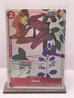Sanji (Gift Collection 2023) OP01-013 One Piece Promotion Cards Foil - Image 1