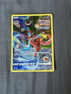 Deoxys GG12 Crown Zenith Galarian Gallery Pokemon Card NM - Image 1