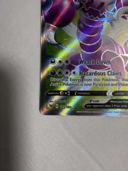 Pokemon TCG Drapion V Ultra Rare Holo Card 175/185 - Image 4
