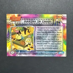 Marina In Chaos #14 Topps The First Movie Trading Cards Pokemon - Image 2