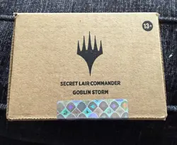 Magic the Gathering MTG Secret Lair Commander Deck Goblin Storm IN HAND READY - Image 1