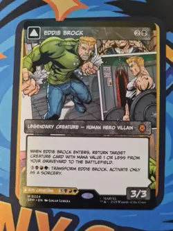 Eddie Brock / Venom, Lethal Protector Foil | MTG Spider-Man - Image 1