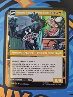 Eddie Brock / Venom, Lethal Protector Foil | MTG Spider-Man - Image 2