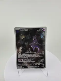 Pokemon Mewtwo 052 151 Black Star Promo - Image 1