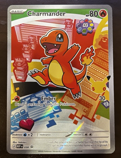 Pokemon TCG First Partner Illustration Collection - Charmander MEP 038 Promo NM - Image 1