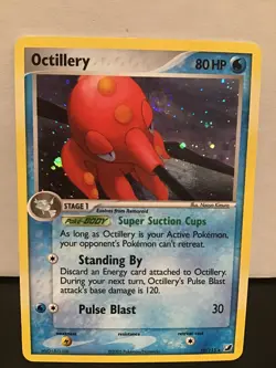 Octillery 10/115 Holo Rare Pokemon Unseen Forces [Swirl Near Head] - Image 1