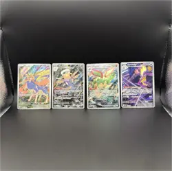Pokemon TCG Phantasmal Flames Art Rare Lot: Flygon, Toxtricity, Zacian, Shedinja - Image 1