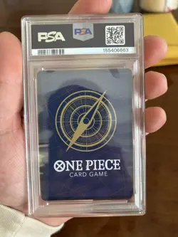 One Piece CCG Stussy Alternate Art OP13-110 Special Rare 2025 PSA 10 - Image 2