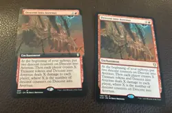 Magic The Gathering MTG Descent Into Avernus x2 Base And Extended Art NM - Image 1