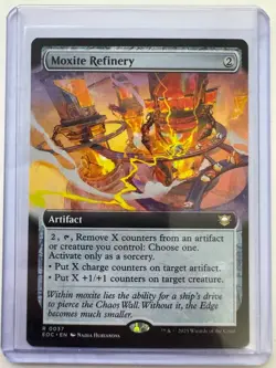 Moxite Refinery #0037 Extended Art Edge of Eternities Non-Foil NM ENG MTG - Image 1