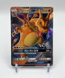 Pokemon Card TCG Charizard GX SM211 Black Star Promo Sun & Moon - Image 1