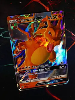 NM Pokemon CHARIZARD GX Card SM BLACK STAR PROMO Set SM211 Holo Foil #2 - Image 1