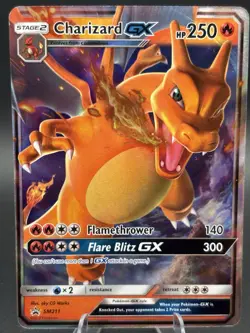 Pokemon TCG Charizard GX SM211 Black Star Promos Ultra Rare Holo NM - Image 1
