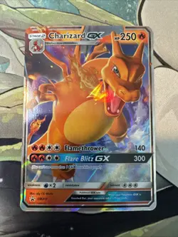 Charizard GX SM211 Sun & Moon Holo Black Star Promo Pokemon Card NM - Image 1