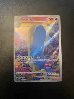 Wailord 162/159 Sv09: Journey Together Holo Pokemon TCG NEAR MINT - Image 1