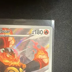 Emboar Sv: White Flare 098/086 Illustration Rare Holo Stage 2 HP180 Eng 2025 - Image 3