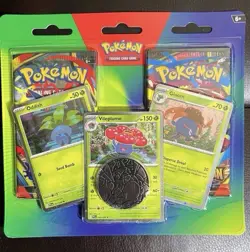 Pokemon TCG Enhanced 2-Pack Blister Oddish Vileplume Gloom Promo Factory Sealed - Image 1