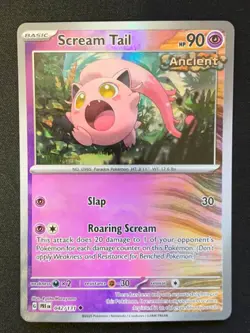 Pokemon TCG Scream Tail 42/131 Prismatic Evolutions Poke Ball Reverse Holo NM - Image 1