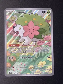 2025 Pokemon SV Destined Rivals Shaymin #185/182 - Image 2