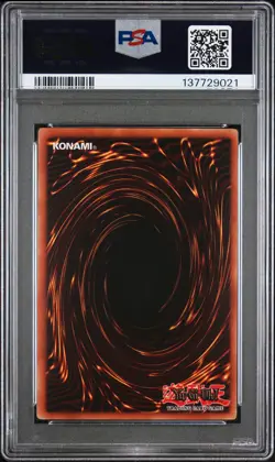 2003 YU-GI-OH! LON-LABYRINTH OF NIGHTMARE 1ST ED #045 ST. JOAN PSA 9 - Image 2