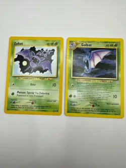Pokemon Karte TCG Golbat 29+/64 Neo Revelations no Holo Rare Vintage LP Deutsch - Image 1