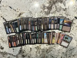 Mtg Non Basic Land Lot x100 - Magic The Gathering Special And Multi Land Lot - Image 1