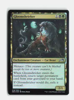 Gloomshrieker 219 Foil Kamigawa: Neon Dynasty MTG NM - Image 1